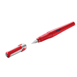 Plunksnakotis PELIKANO P481 L red