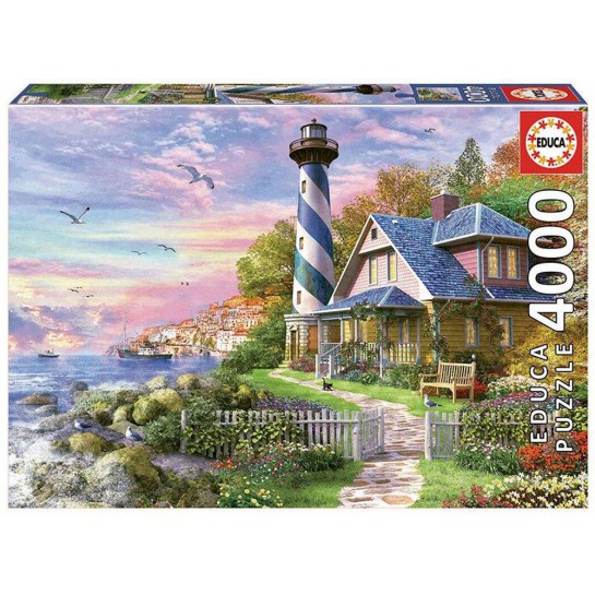 Dėlionė (puzzle) 4000 ŠVYTURYS ROKO ĮLANKOJE 12-99metų