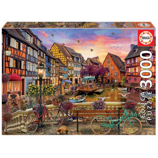 Dėlionė (puzzle) 3000 KOLMARAS, Prancūzija 12-99metų