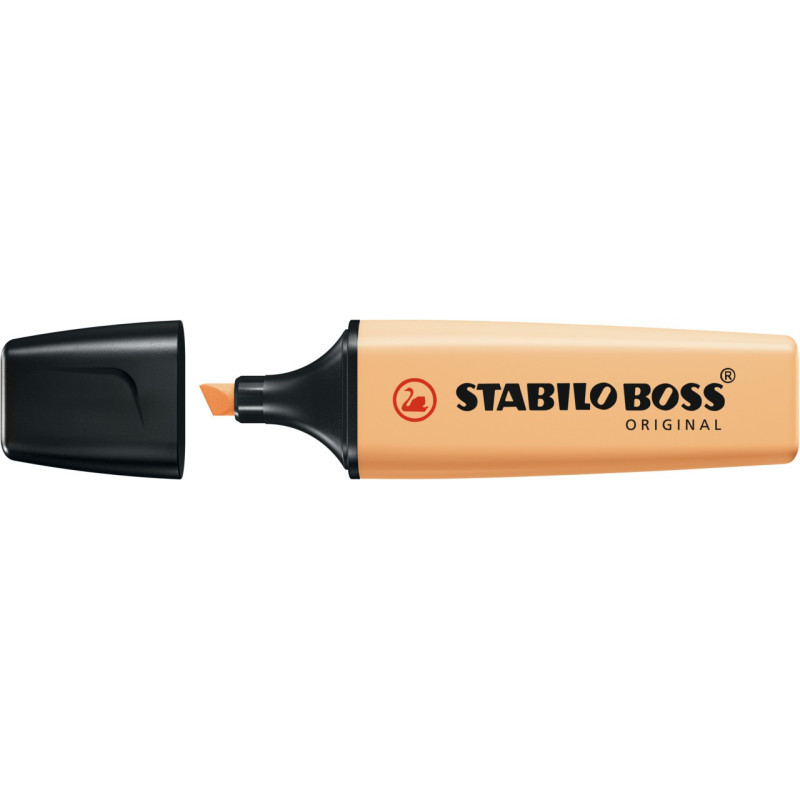 Teksto žymeklis BOSS pastelinis oranžinis Teksto žymeklis BOSS pastelinis oranžinis