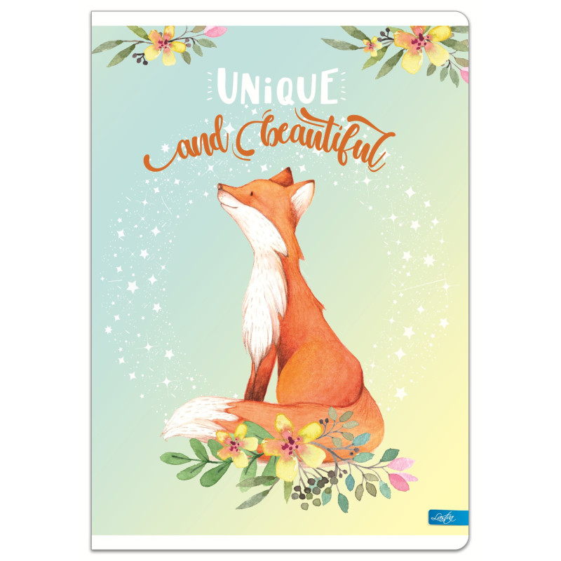 Sąsiuvinis,A4,52l,80g,linija, CUTE Sąsiuvinis,A4,52l,80g,linija, CUTE