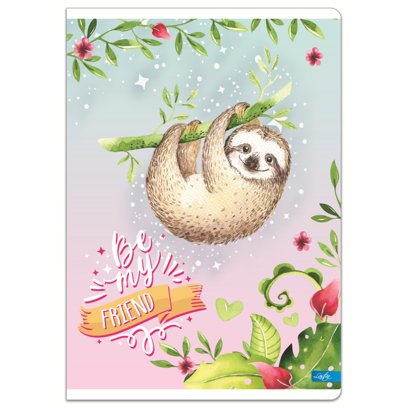 Sąsiuvinis,A4,52l,80g,linija, CUTE Sąsiuvinis,A4,52l,80g,linija, CUTE