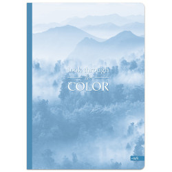 Knyga A4, 96l, 70g,linija,  LANDSCAPE