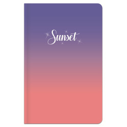 Užrašų knygutė, A6,96lapai, 70g, lang, SUNSET Užrašų knygutė, A6,96lapai, 70g, lang, SUNSET