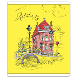 Sąsiuvinis(platus) A5 60l. 80g, linija CITY