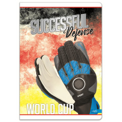 Sąsiuvinis A5 52l. 80g, linija FOOTBALL