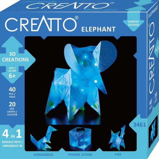 Mokomasis rinkinys CREATTO ELEFANT