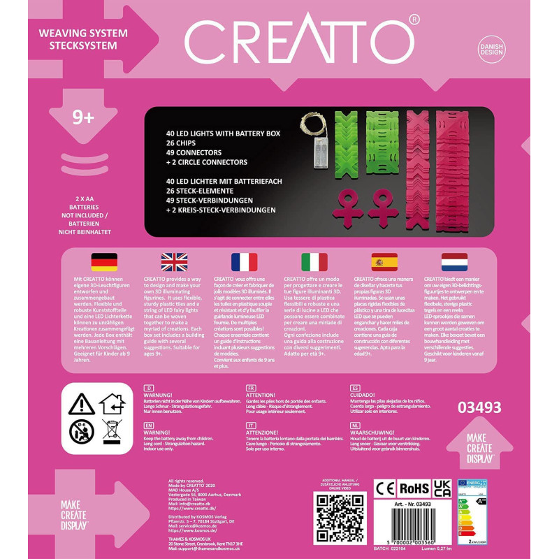 Mokomasis rinkinys CREATTO LOVE Mokomasis rinkinys CREATTO LOVE