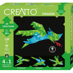 Mokomasis rinkinys CREATTO DRAGON