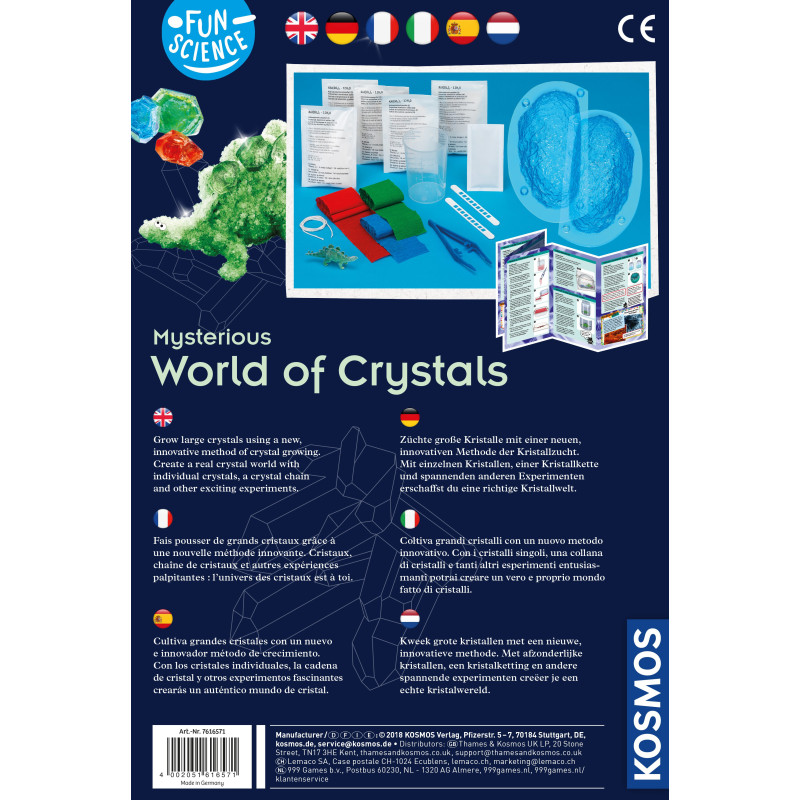 Smagus mokslas WORLD OF CRYSTALS 8-12