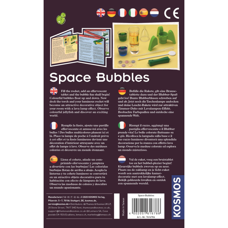Lavinamasis rinkinys SPACE BUBBLES Lavinamasis rinkinys SPACE BUBBLES