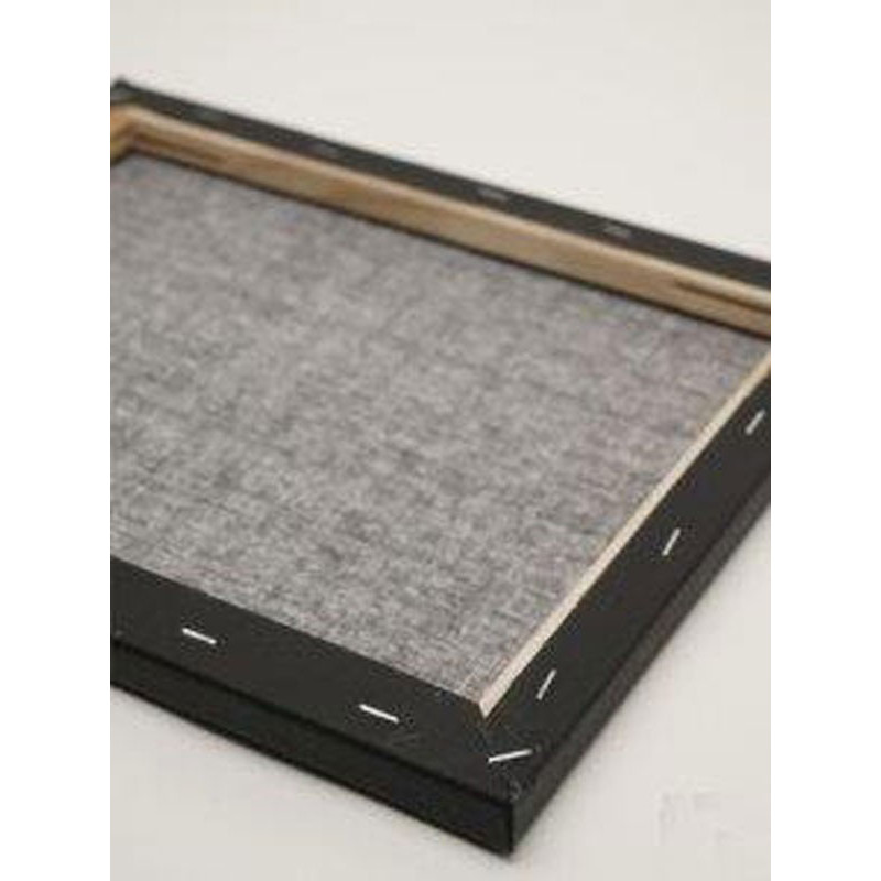 Drobė gruntuota ant porėmio juoda 60x80cm Drobė gruntuota ant porėmio juoda 60x80cm