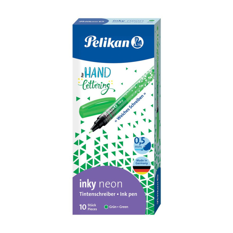 Rašiklis INKY 273 neon green Rašiklis INKY 273 neon green