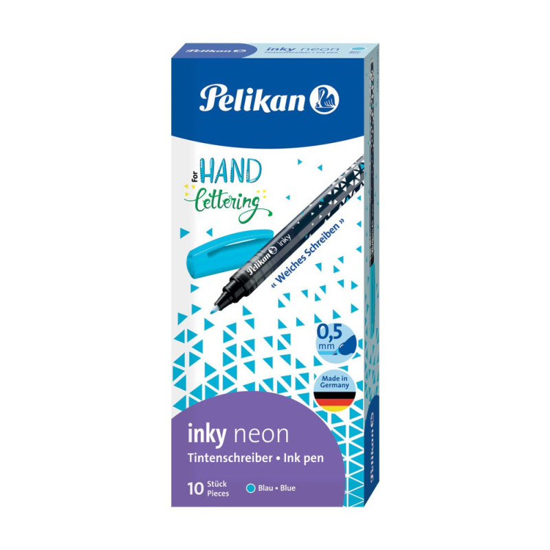 Rašiklis INKY 273 neon blue Rašiklis INKY 273 neon blue