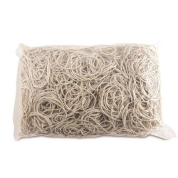 Gumytės 1kg, 60mm baltos
