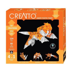 Mokomasis rinkinys CREATTO SABER TOOTH TIGER