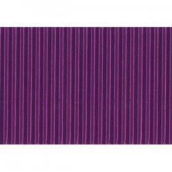 Gofruotas kartonas 50x70cm Folia tams.violetinis