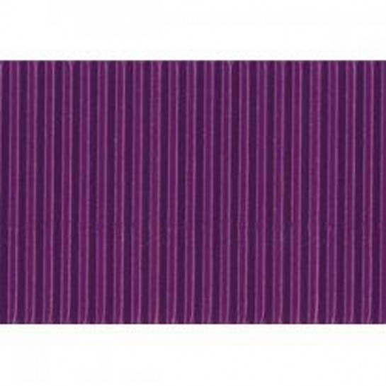 Gofruotas kartonas 50x70cm Folia tams.violetinis