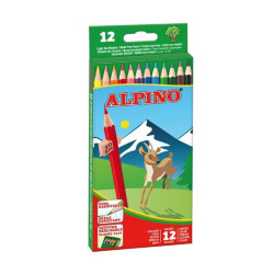 Spalvoti pieštukai ALPINO 12sp