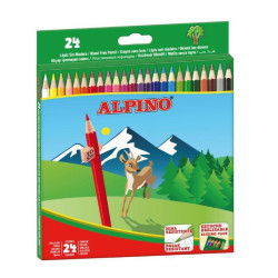 Spalvoti pieštukai ALPINO 24sp