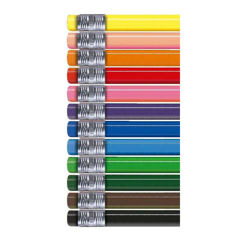 Spalvoti pieštukai ALPINO Erasable 12sp Spalvoti pieštukai ALPINO Erasable 12sp