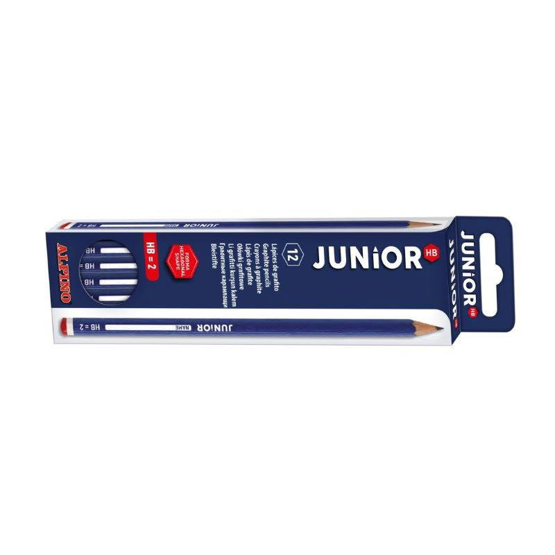 Pieštukas ALPINO JUNiOR HB 12vnt Pieštukas ALPINO JUNiOR HB 12vnt