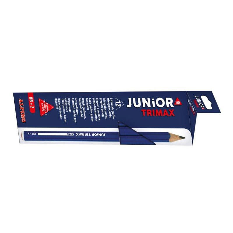 Pieštukas ALPINO JUNiOR TRIMAX HB 12vnt Pieštukas ALPINO JUNiOR TRIMAX HB 12vnt