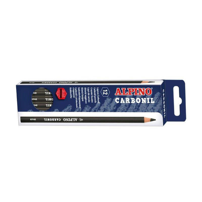 Pieštukas ALPINO Carbonil 12vnt Pieštukas ALPINO Carbonil 12vnt