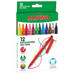 Flomasteriai ALPINO 12sp Flomasteriai ALPINO 12sp