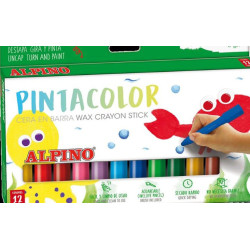 Pieštukinis guašas ALPINO PintaColor 12sp Pieštukinis guašas ALPINO PintaColor 12sp