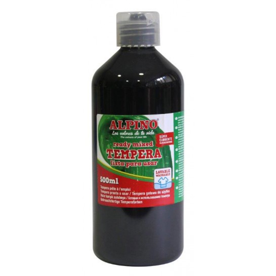 Guašas ALPINO 500ml black Guašas ALPINO 500ml black