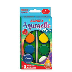 Akvarelė ALPINO 8sp
