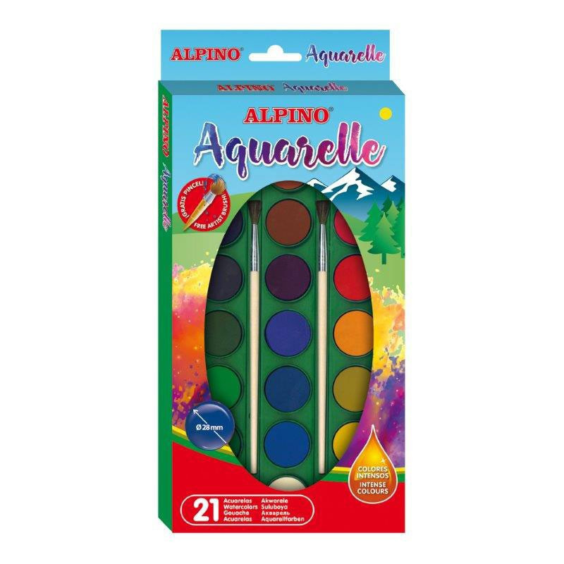 Akvarelė ALPINO 21sp