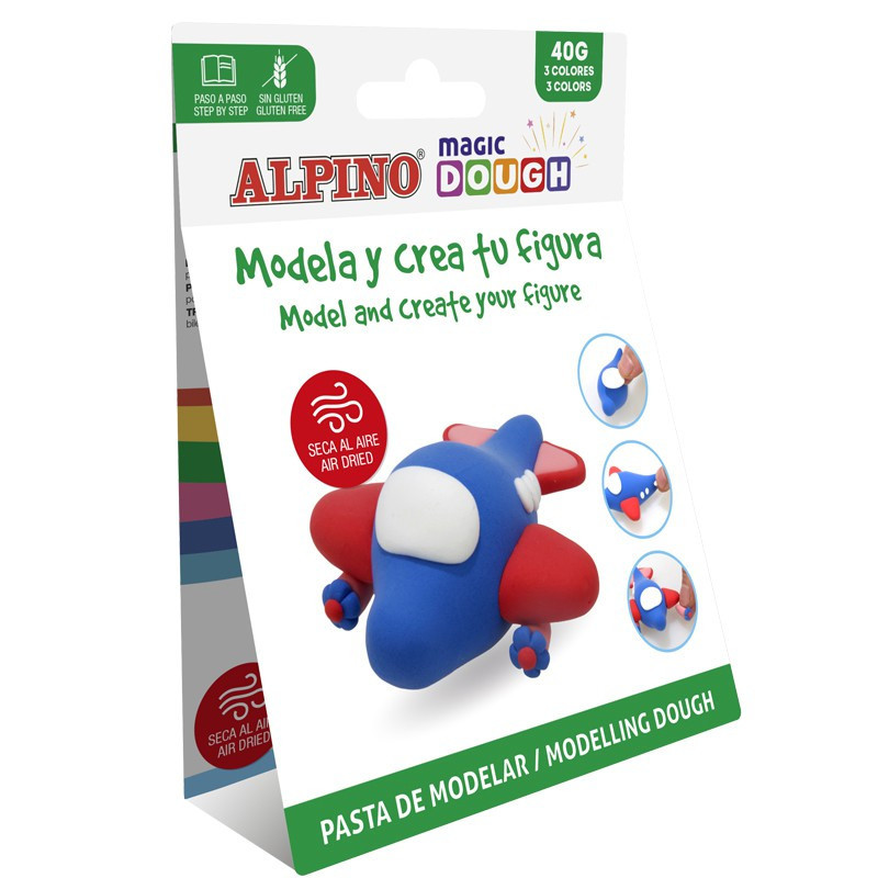 Modelinas ALPINO Magic Dough TRANSPORTE Modelinas ALPINO Magic Dough TRANSPORTE