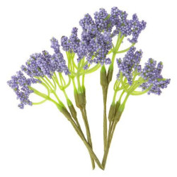 Lauko gėlės 4vnt lilac