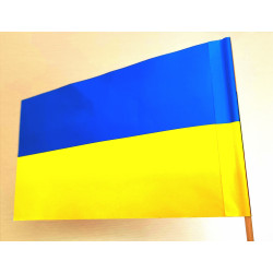 Ukrainos popierinė vėliavėlė (10,8X17cm)