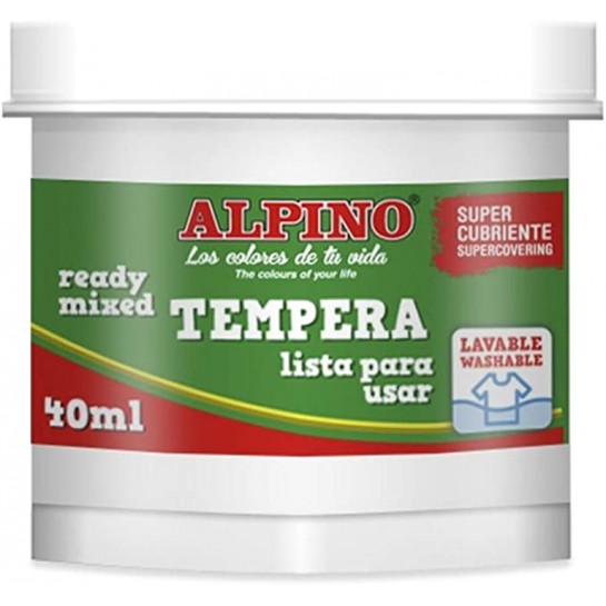 Guašas (tempera) ALPINO 40ml white
