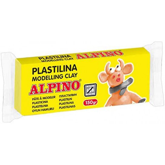 Plastilinas ALPINO 150g light yellow