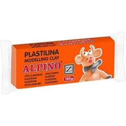 Plastilinas ALPINO 150g orange