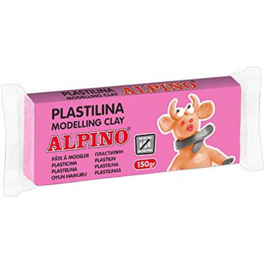 Plastilinas ALPINO 150g pink