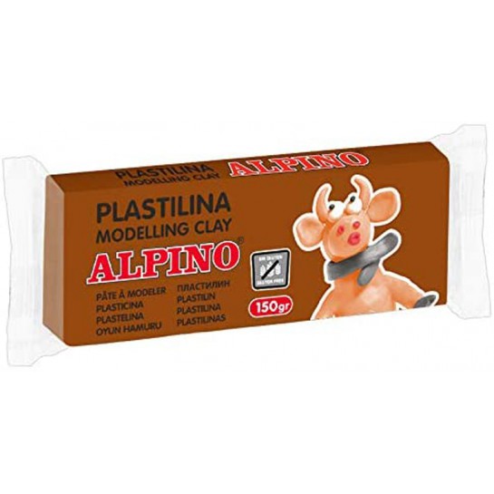 Plastilinas ALPINO 150g brown