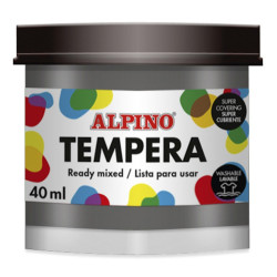 Guašas (tempera) ALPINO 40ml black
