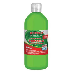 Guašas (tempera) ALPINO 500ml green light