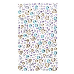 Lipnūs kristalai 250vnt PASTEL