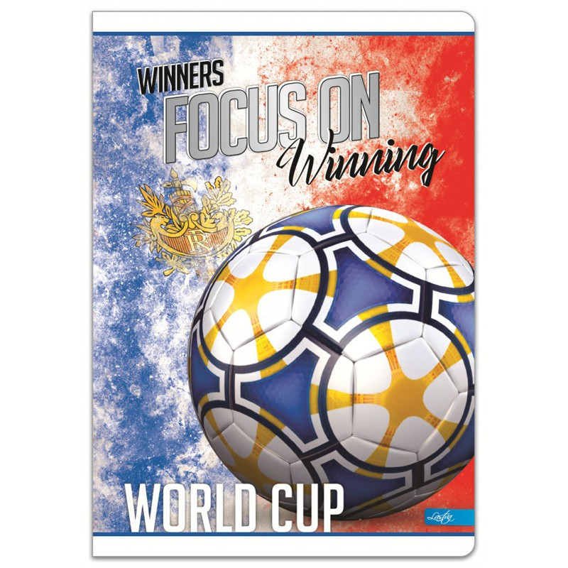 Sąsiuvinis A4 52l 80g linija FOOTBALL Sąsiuvinis A4 52l 80g linija FOOTBALL