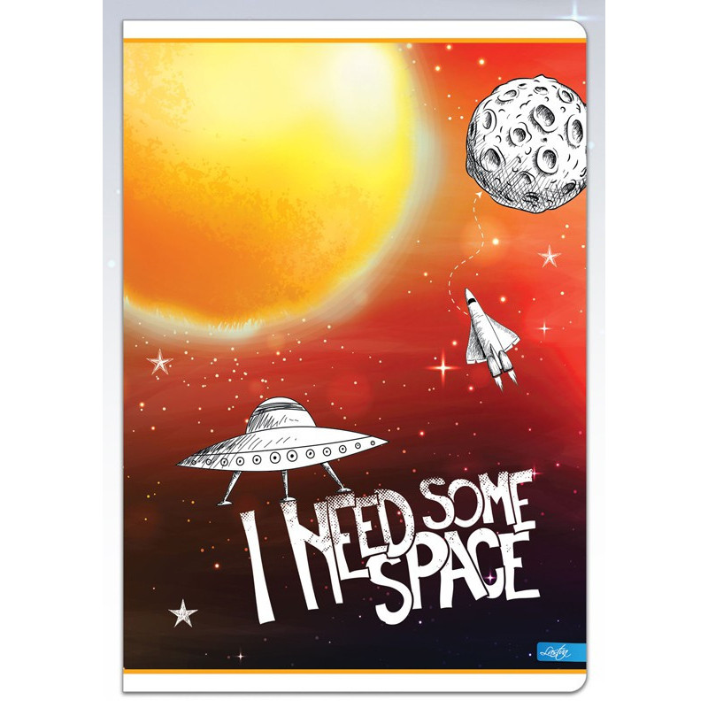 Sąsiuvinis A4 52l 80g linija SPACE