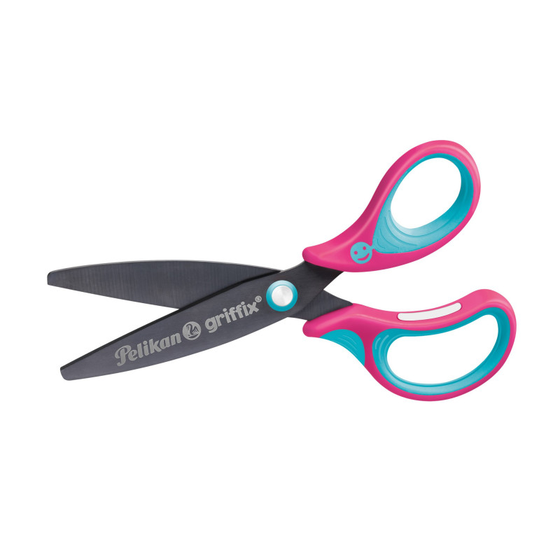 Žirklės bukais galais GRIFFIX "R" 14cm lovely pink Žirklės bukais galais GRIFFIX "R" 14cm lovely pink