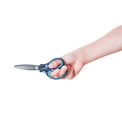 Žirklės bukais galais GRIFFIX "R" 14cm blue Žirklės bukais galais GRIFFIX "R" 14cm blue