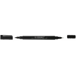 Žymeklis dviejų galų CD/DVD 0,4mm ir 1.00mm M juodas