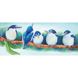 Deimantinė mozaika KINGFISHER POLITICS  37x87